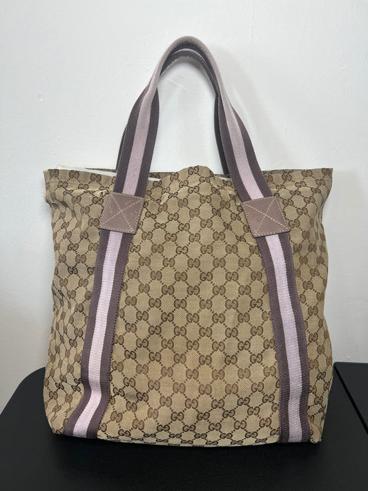 Gucci GG Sherry Line Tote Bag