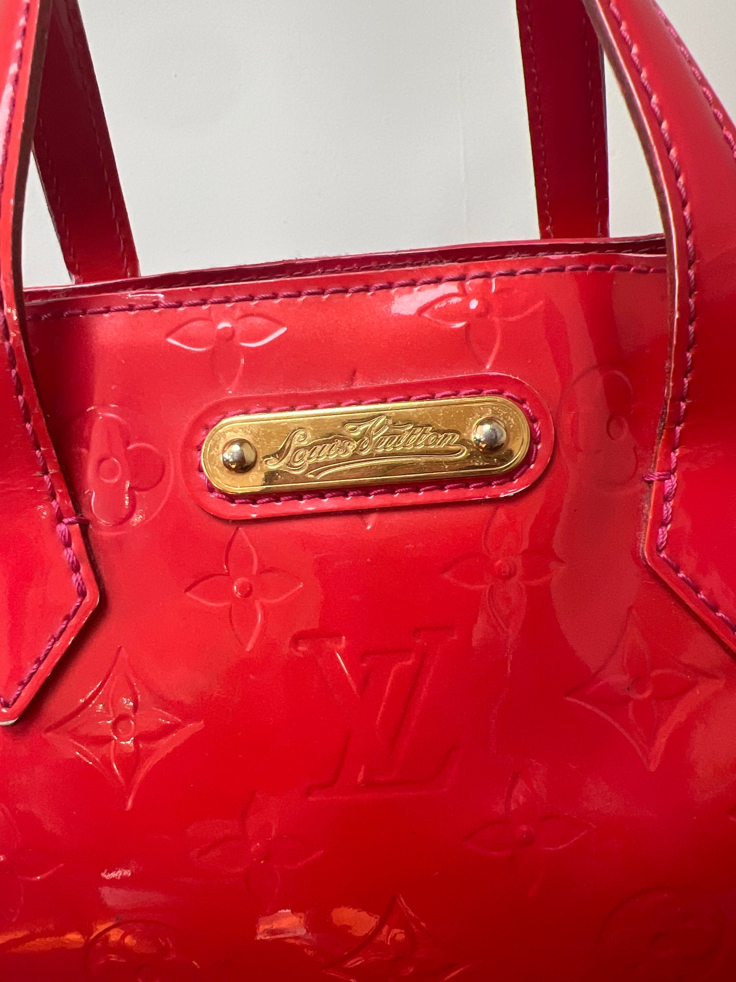 Louis Vuitton Vernis Wilshire PM Handbag