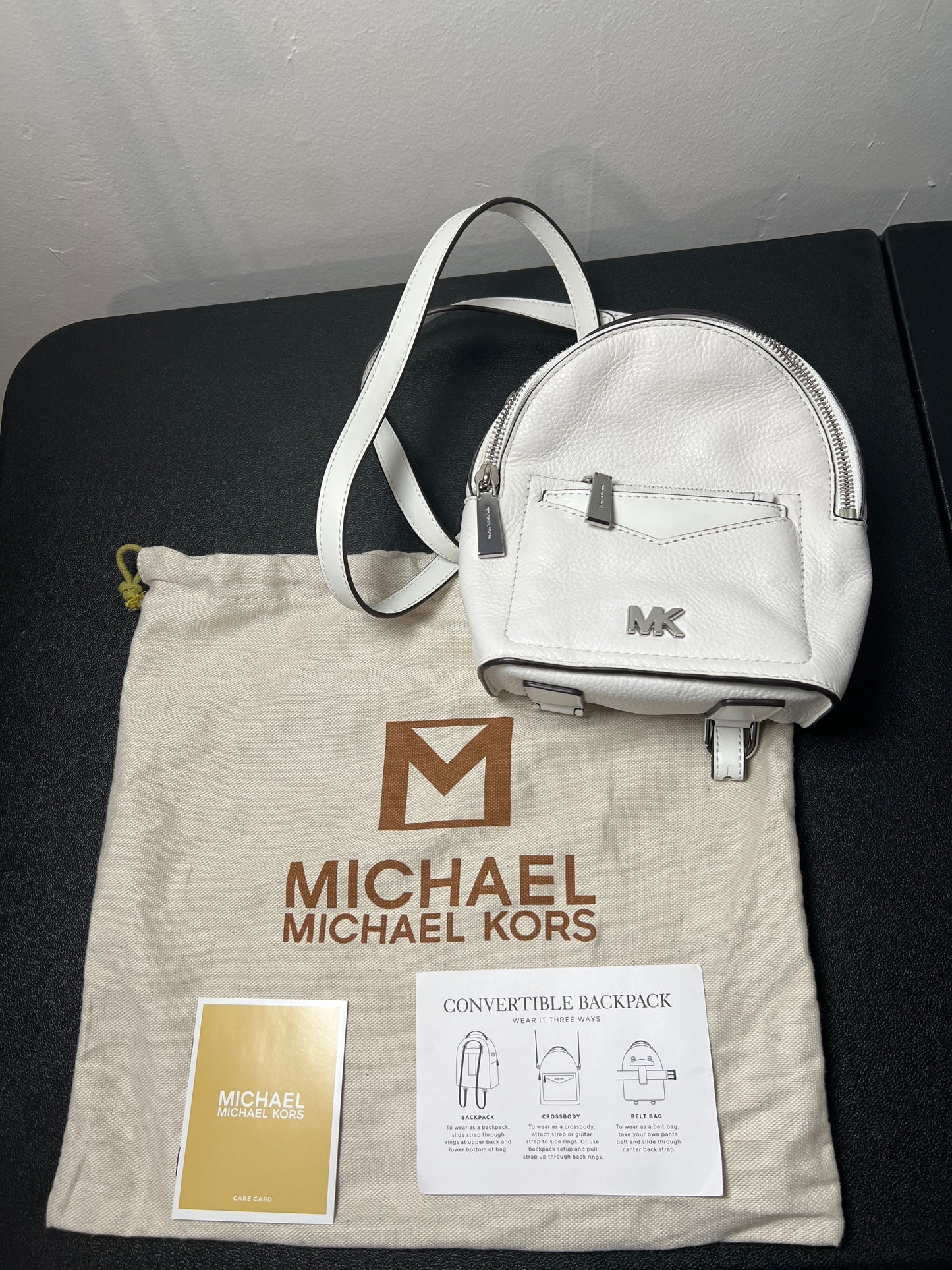 Michael Kors 3-in-1 Convertible Mini Backpack