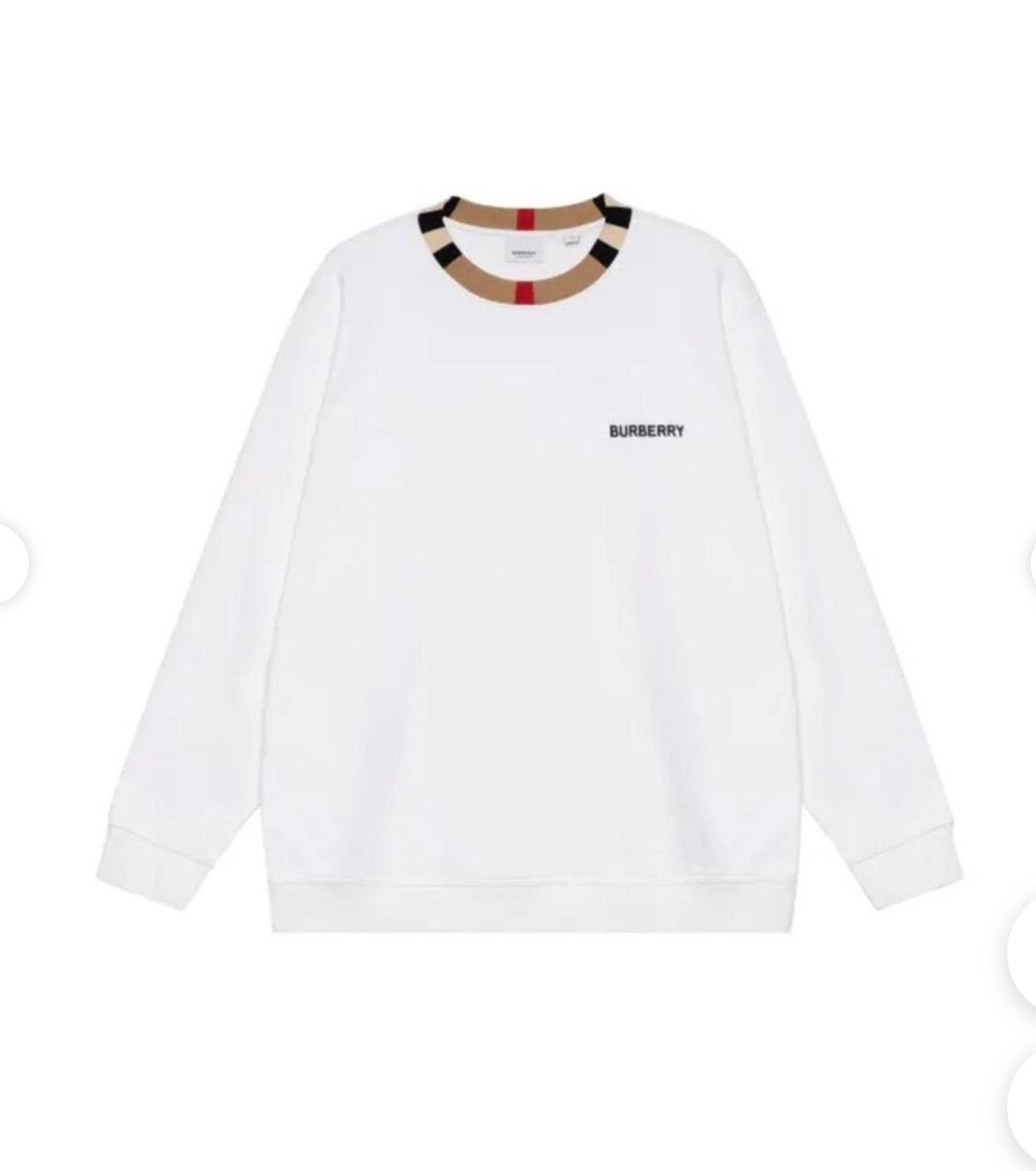 Burberry Jayson Icon Stripe Crewneck Sweatshirt
