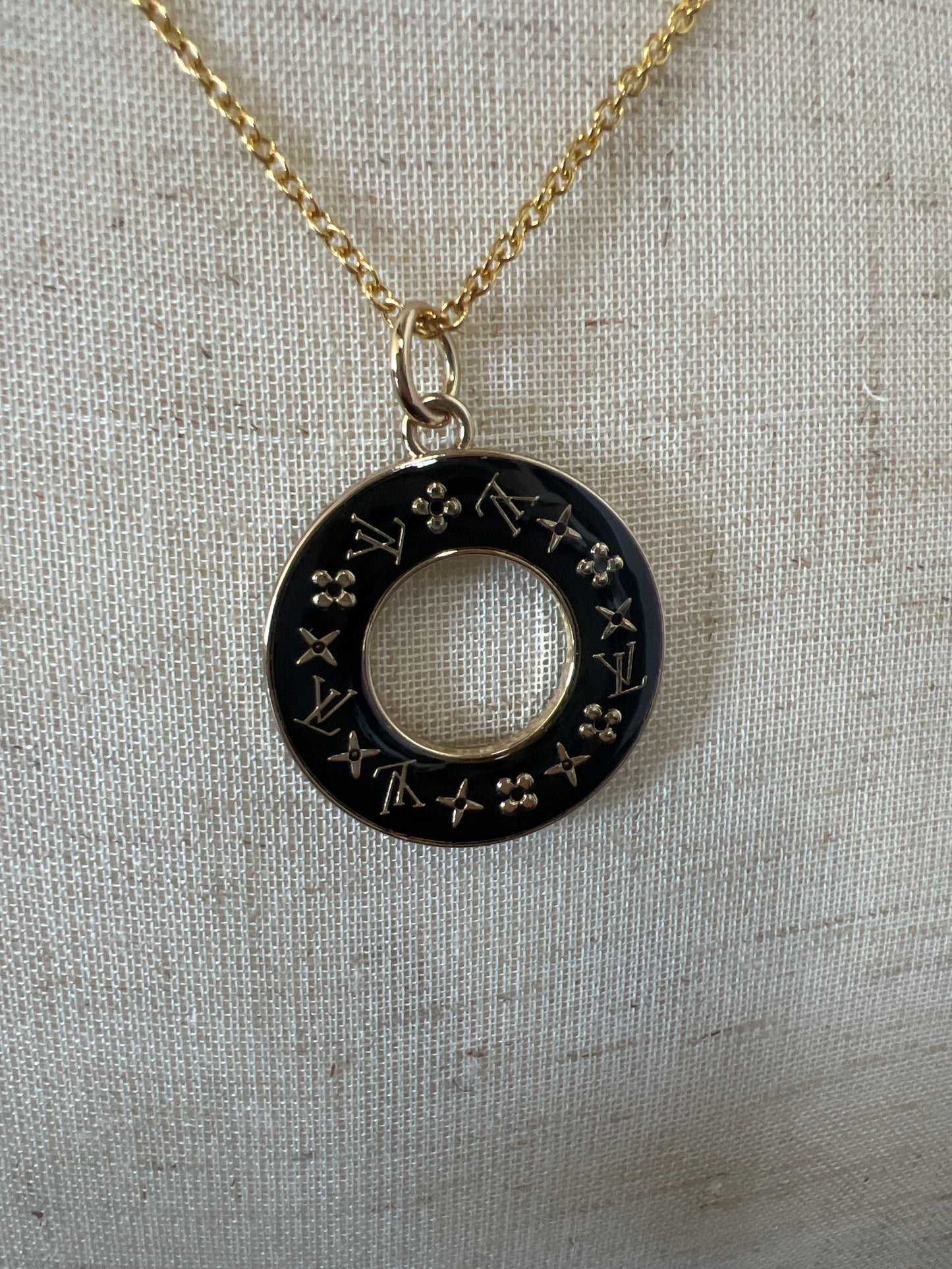 Louis Vuitton Donut Charm Necklace