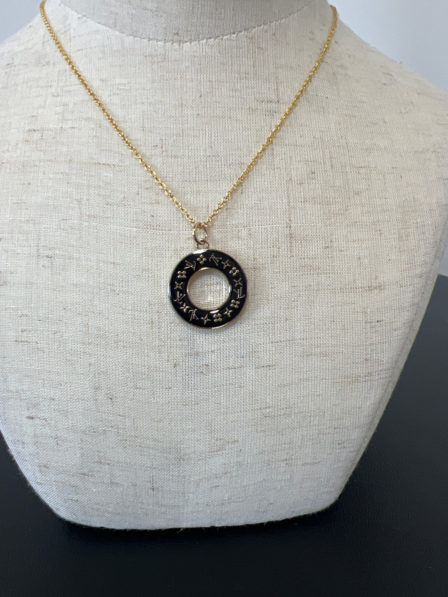 Louis Vuitton Donut Charm Necklace