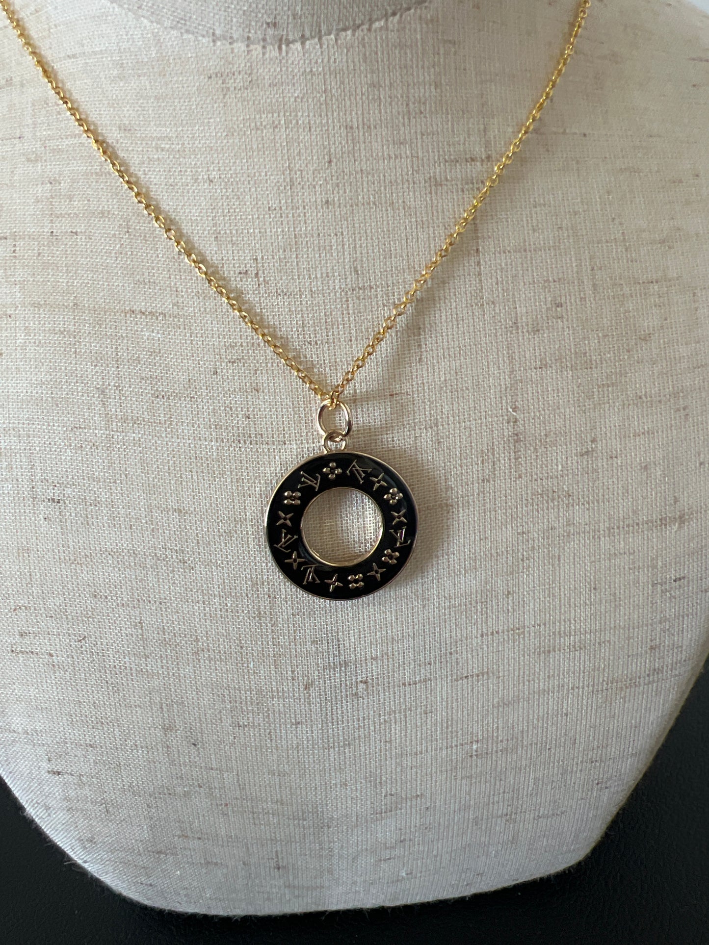 Louis Vuitton Donut Charm Necklace