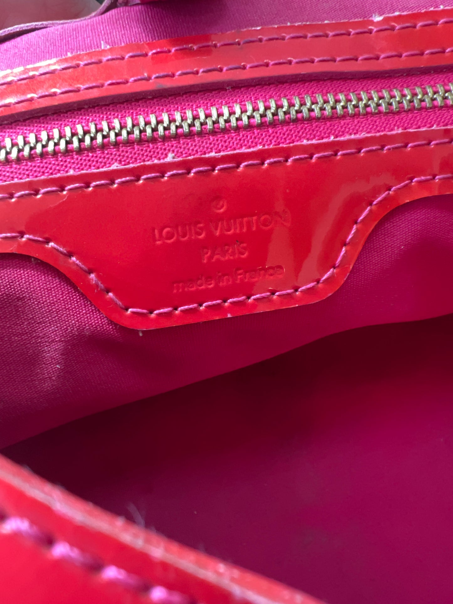 Louis Vuitton Vernis Wilshire PM Handbag