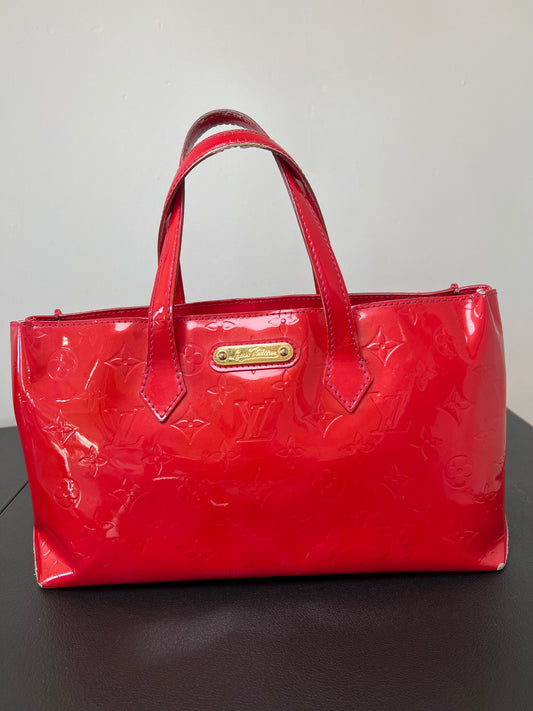 Louis Vuitton Vernis Wilshire PM Handbag
