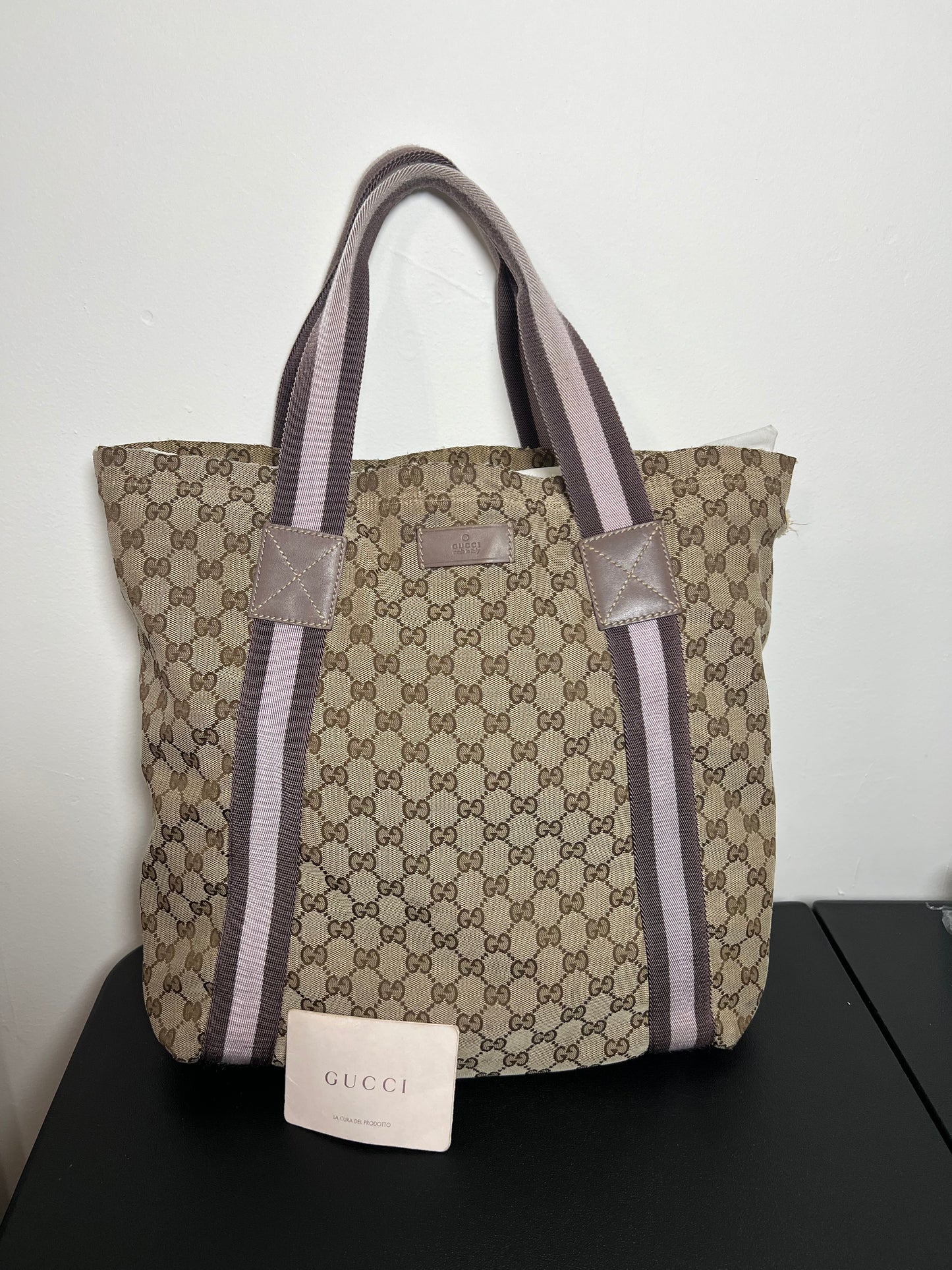 Gucci GG Sherry Line Tote Bag